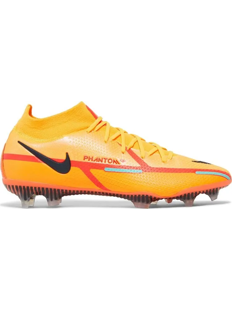 Бутсы Nike Nike Phantom GT2 DF Elite FG 'Laser Orange Bright Crimson' — изображение 1 из 8, оранжевый