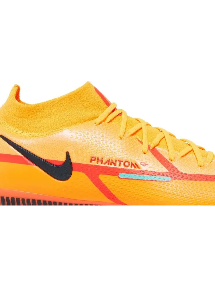 Бутсы Nike Nike Phantom GT2 DF Elite FG 'Laser Orange Bright Crimson' — изображение 2 из 8, оранжевый