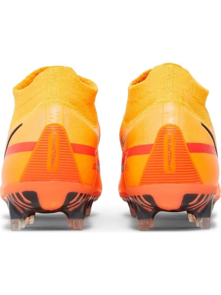 Бутсы Nike Nike Phantom GT2 DF Elite FG 'Laser Orange Bright Crimson' — изображение 6 из 8, оранжевый