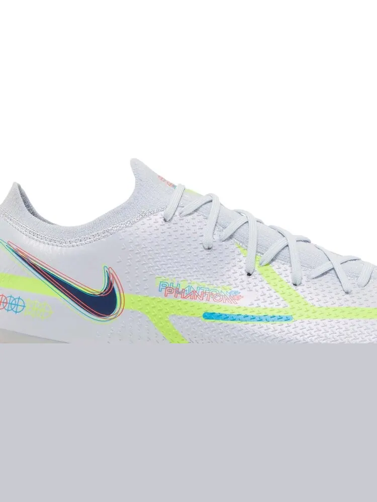 Бутсы Nike Phantom GT2 Elite FG 'Grey Volt' — изображение 2 из 8, серый