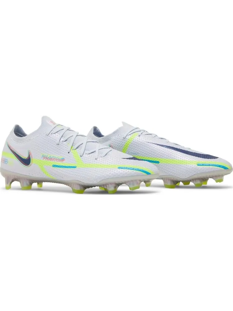 Бутсы Nike Phantom GT2 Elite FG 'Grey Volt' — изображение 8 из 8, серый