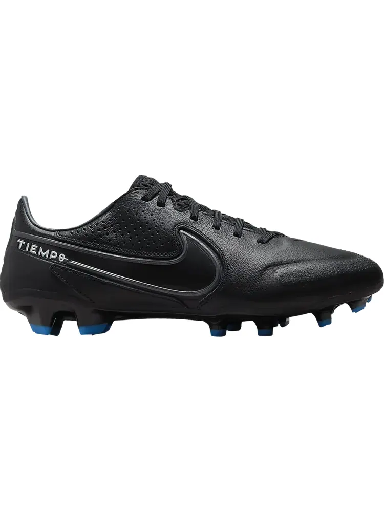 Бутсы Nike Tiempo Legend 9 Pro FG 'Black Dark Smoke Grey' — изображение 1 из 1, черный