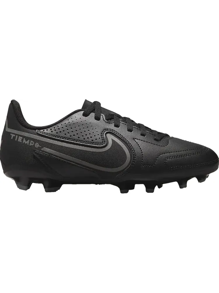 Бутсы Nike Tiempo Legend 9 Club MG GS 'Black Iron Grey' — изображение 1 из 1, черный