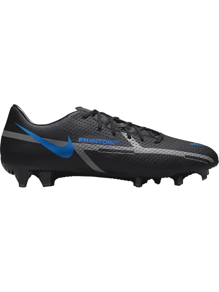 Бутсы Nike Phantom GT2 Academy MG 'Black Iron Grey' — изображение 1 из 1, черный