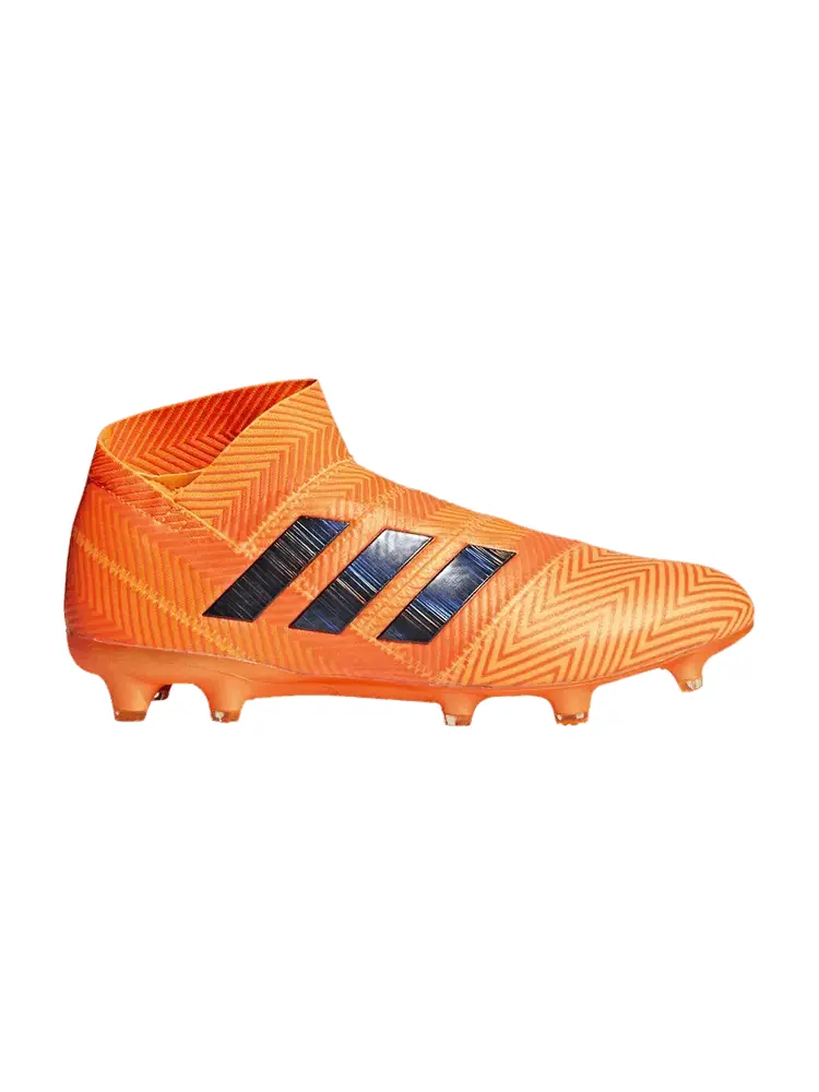 Бутсы adidas Nemeziz 18+ FG 'Zest' — изображение 1 из 1, черный/красный