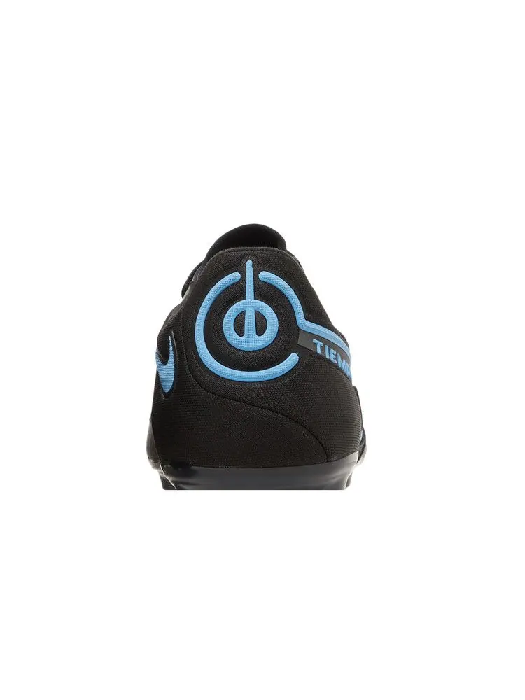 Бутсы Nike Tiempo Legend 9 Elite SG Pro AC 'Black Blue Hero' — изображение 8 из 9, черный/серый/черный
