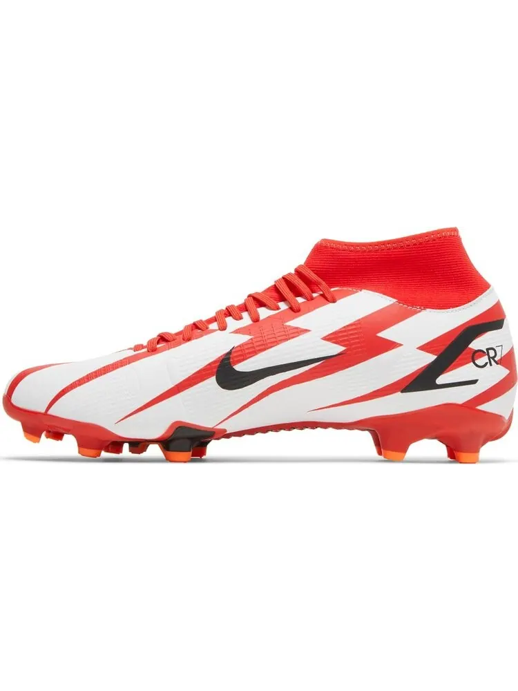 Бутсы Nike Mercurial Superfly 8 Academy CR7 MG 'Chile Red' — изображение 3 из 8, красный