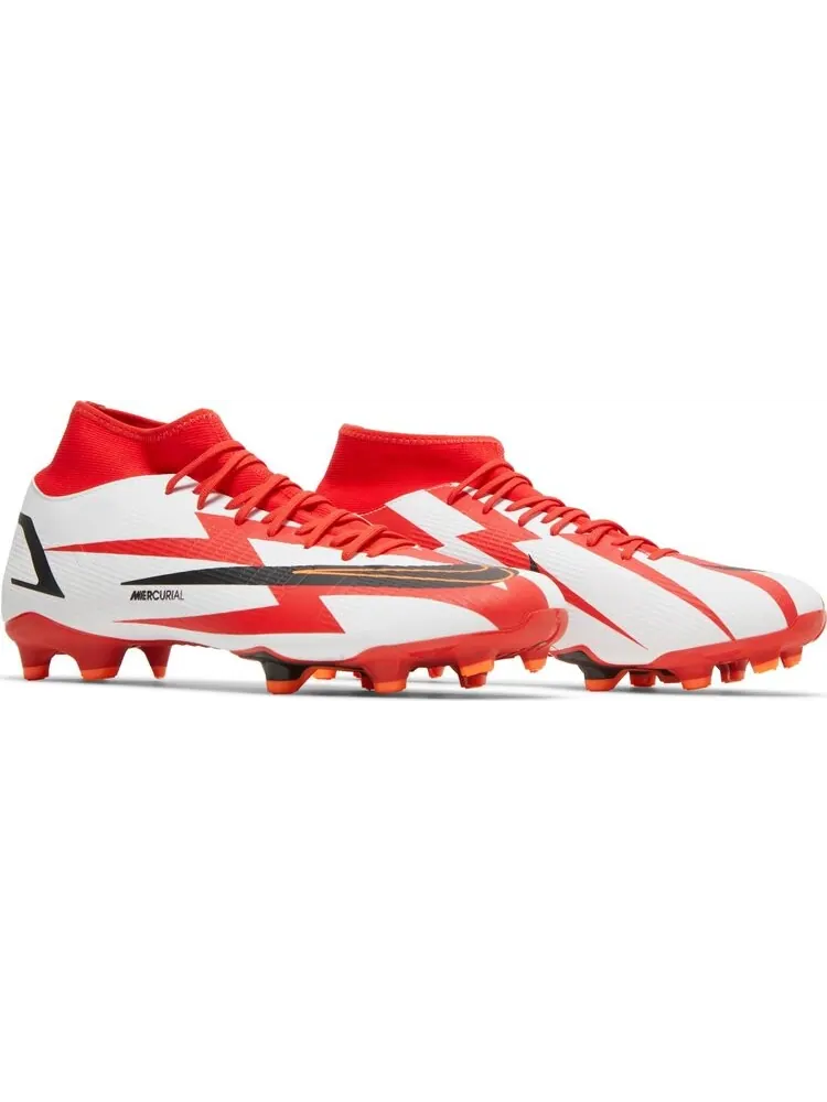 Бутсы Nike Mercurial Superfly 8 Academy CR7 MG 'Chile Red' — изображение 8 из 8, красный