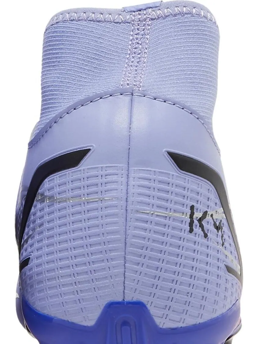 Бутсы Nike Kylian Mbappé x Mercurial Superfly 8 Academy MG 'Flames' — изображение 7 из 8, фиолетовый