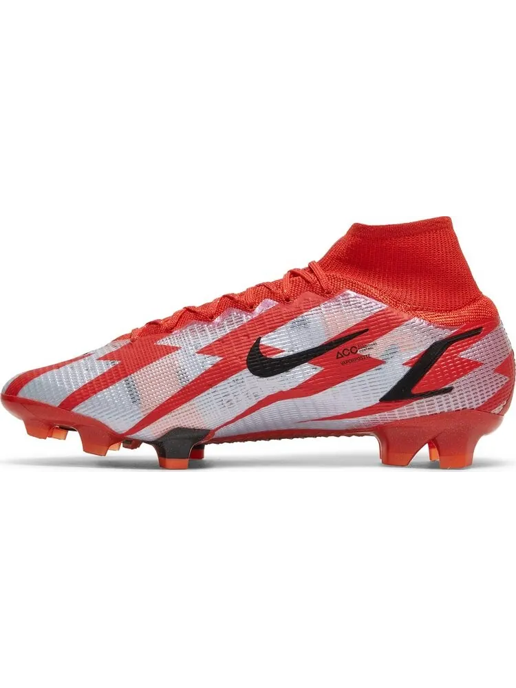 Бутсы Nike Mercurial Superfly 8 Elite CR7 FG 'Chile Red' — изображение 3 из 8, красный