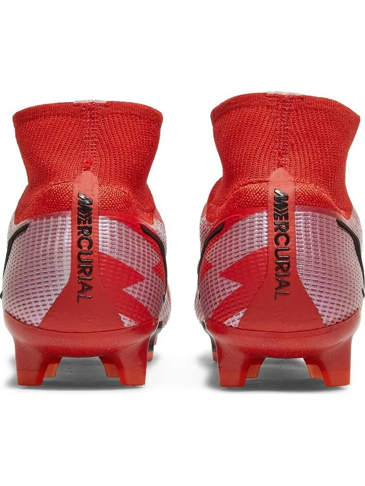 Бутсы Nike Mercurial Superfly 8 Elite CR7 FG 'Chile Red' — изображение 6 из 8, красный