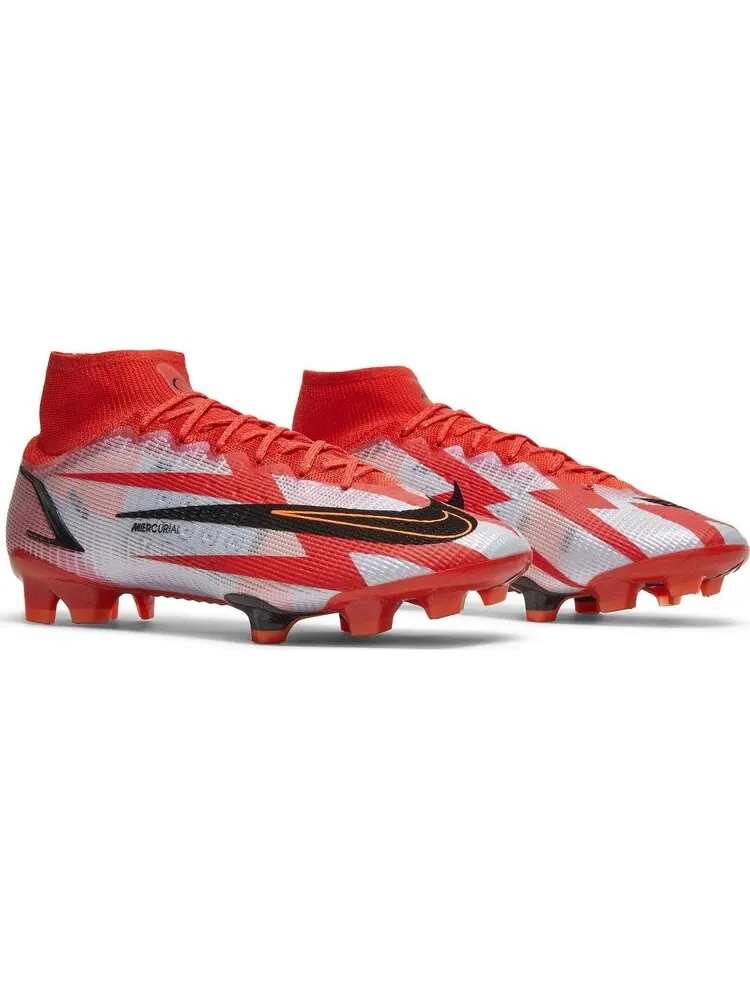 Бутсы Nike Mercurial Superfly 8 Elite CR7 FG 'Chile Red' — изображение 8 из 8, красный