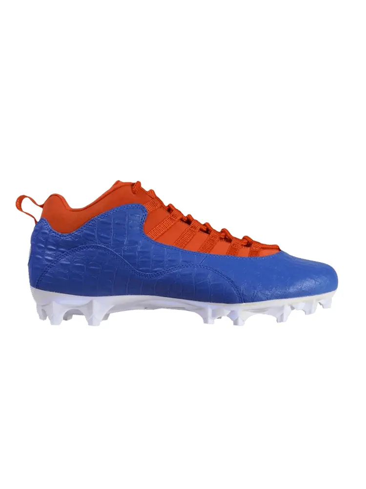 Бутсы Air Jordan Air Jordan 10 Vapor Carbon Low 'Florida Gators' PE — изображение 1 из 1, зеленый/оранжевый