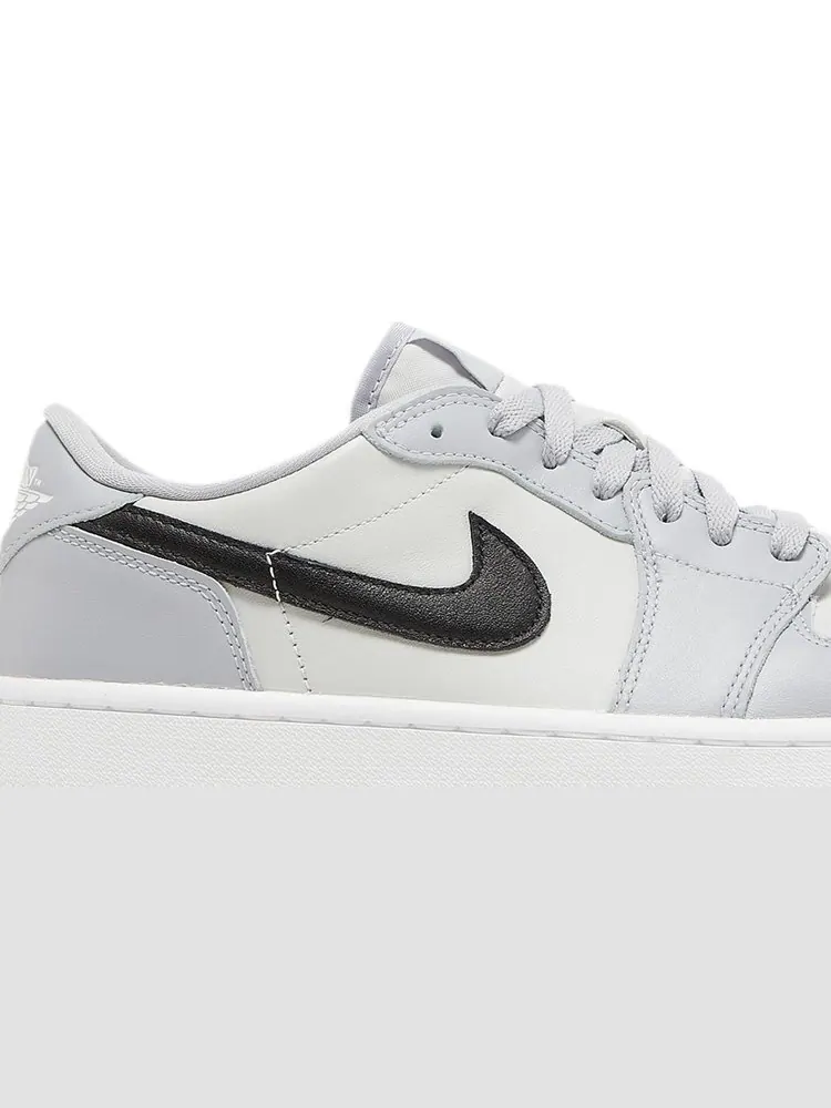 Бутсы Air Jordan 1 Low Golf Wolf Grey — изображение 2 из 8, серый