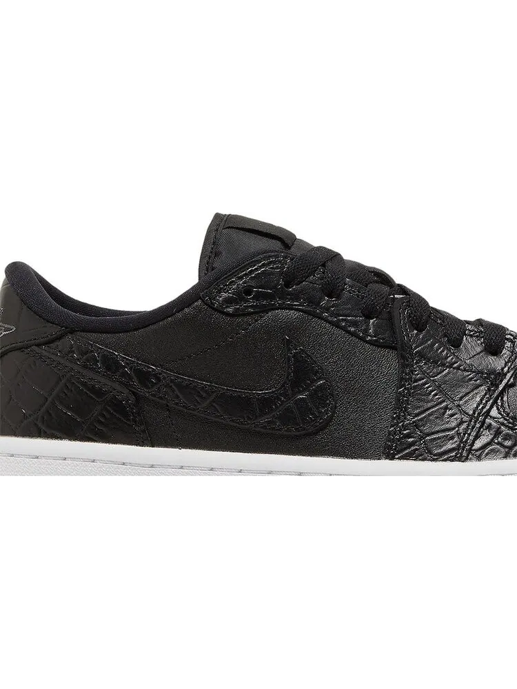 Бутсы Air Jordan 1 Low Golf Black Crocodile — изображение 1 из 7, черный
