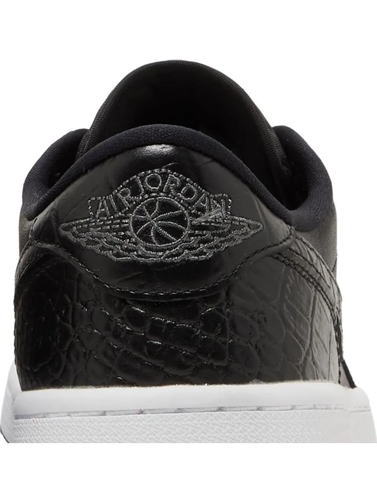 Бутсы Air Jordan 1 Low Golf Black Crocodile — изображение 6 из 7, черный