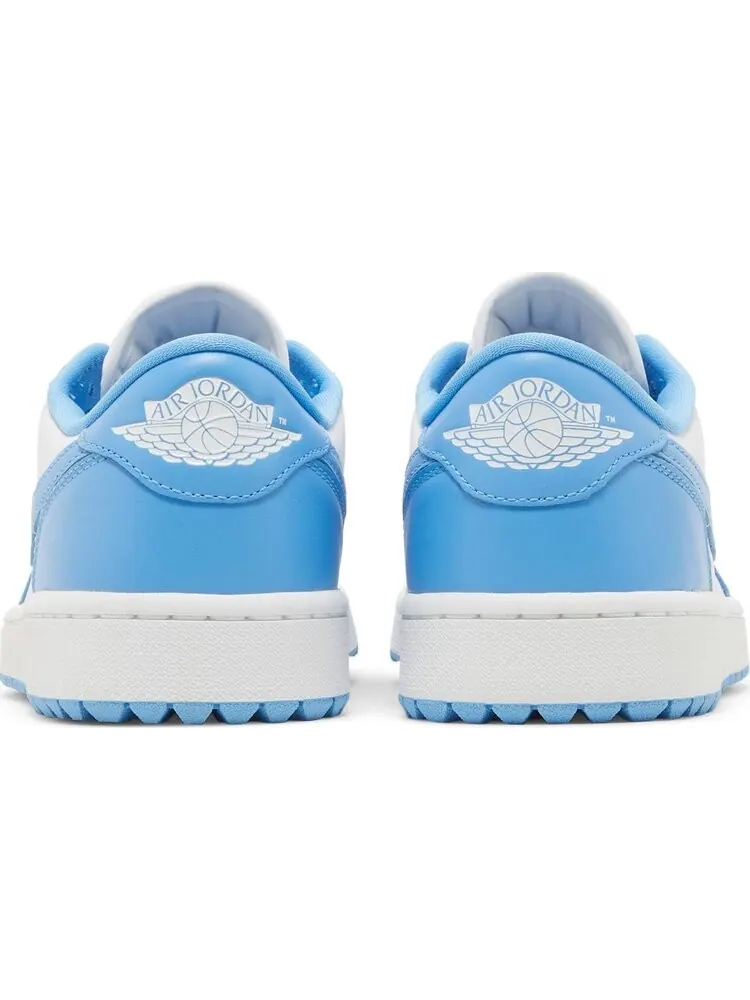 Бутсы Air Jordan 1 Low Golf UNC — изображение 6 из 10, белый