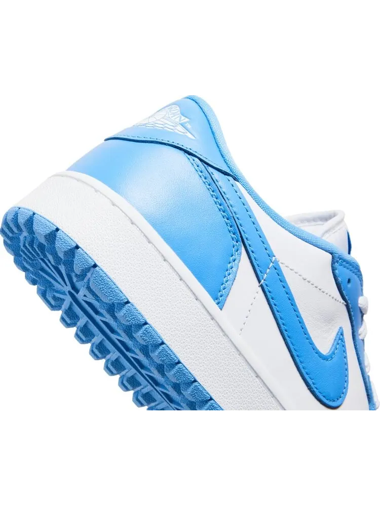 Бутсы Air Jordan 1 Low Golf UNC — изображение 9 из 10, белый