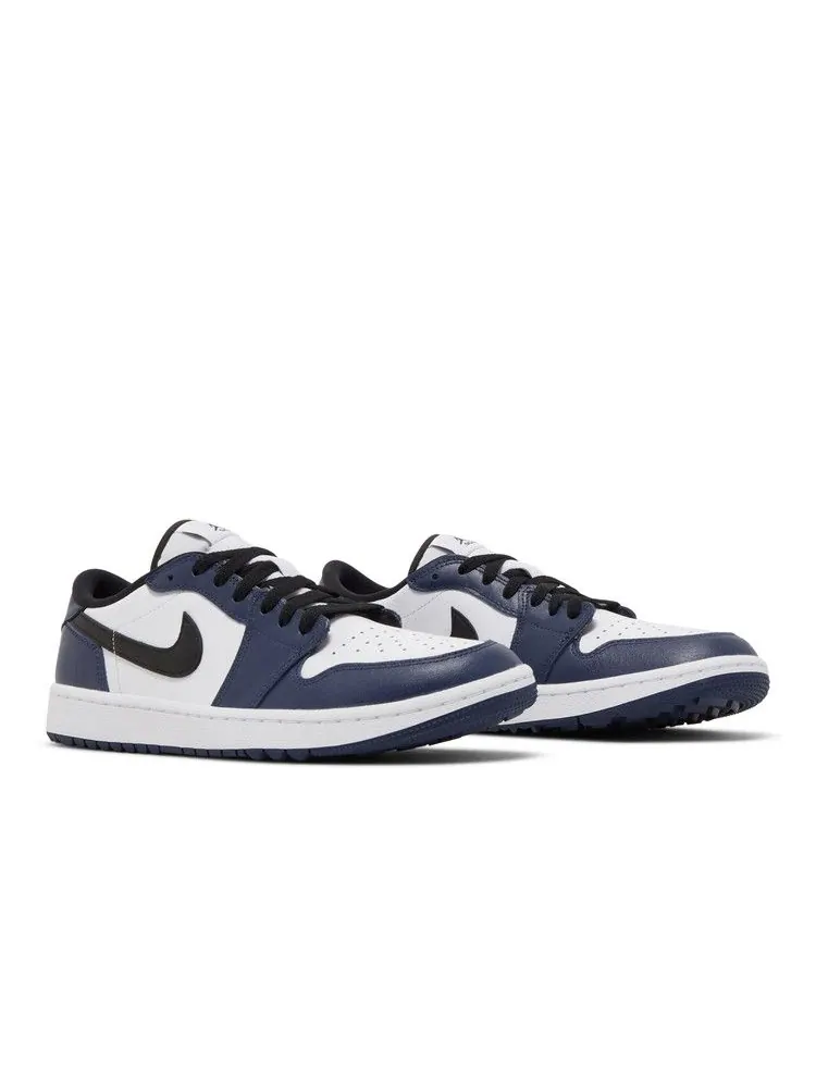 Бутсы Air Jordan Air Jordan 1 Low Golf 'Midnight Navy' — изображение 9 из 9, белый/темно-синий/черный