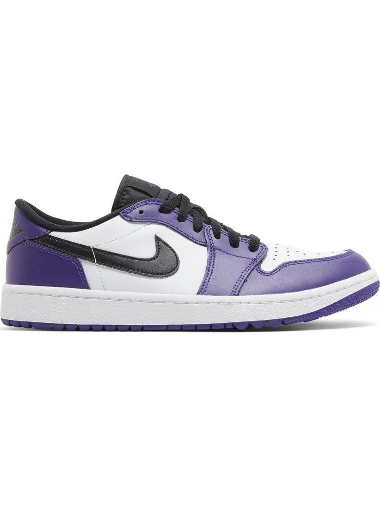 Бутсы Air Jordan 1 Low Golf Court Purple — изображение 1 из 8, белый