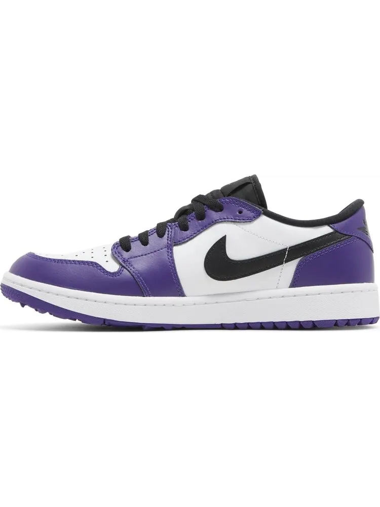 Бутсы Air Jordan 1 Low Golf Court Purple — изображение 3 из 8, белый