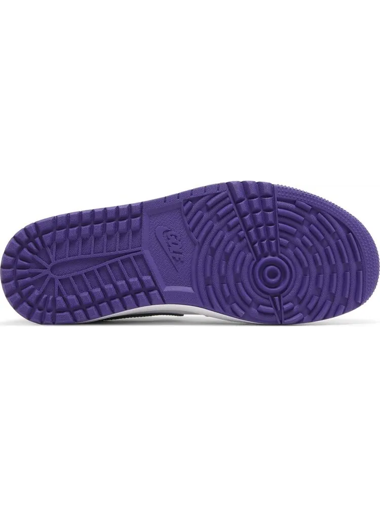 Бутсы Air Jordan 1 Low Golf Court Purple — изображение 4 из 8, белый