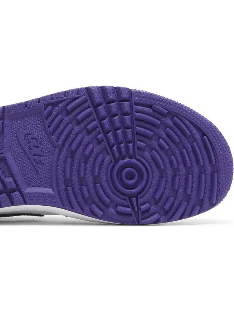 Бутсы Air Jordan 1 Low Golf Court Purple — изображение 5 из 8, белый