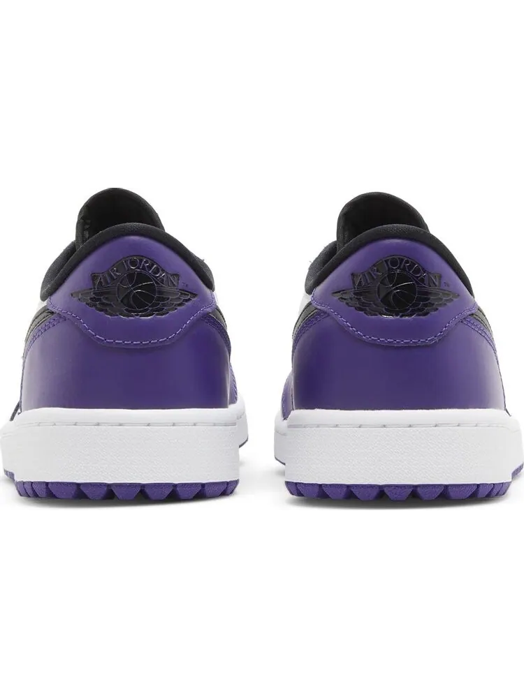 Бутсы Air Jordan 1 Low Golf Court Purple — изображение 6 из 8, белый