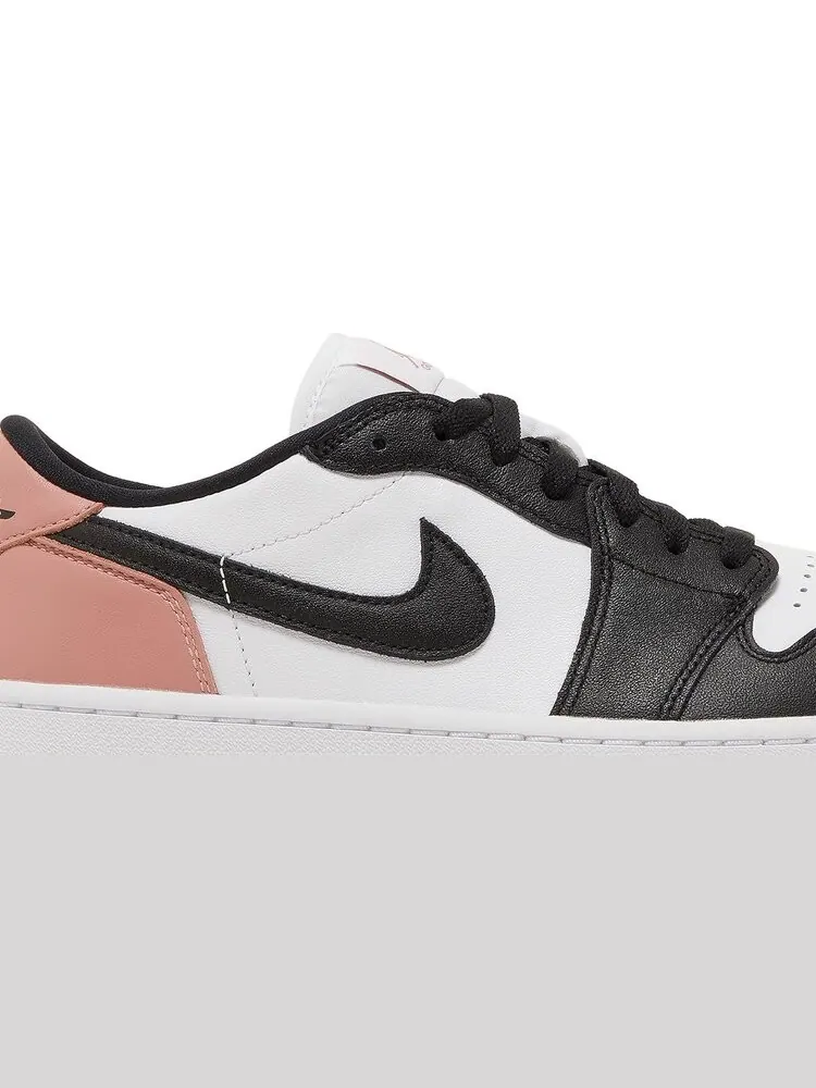 Бутсы Air Jordan 1 Low Golf Rust Pink — изображение 2 из 8, белый