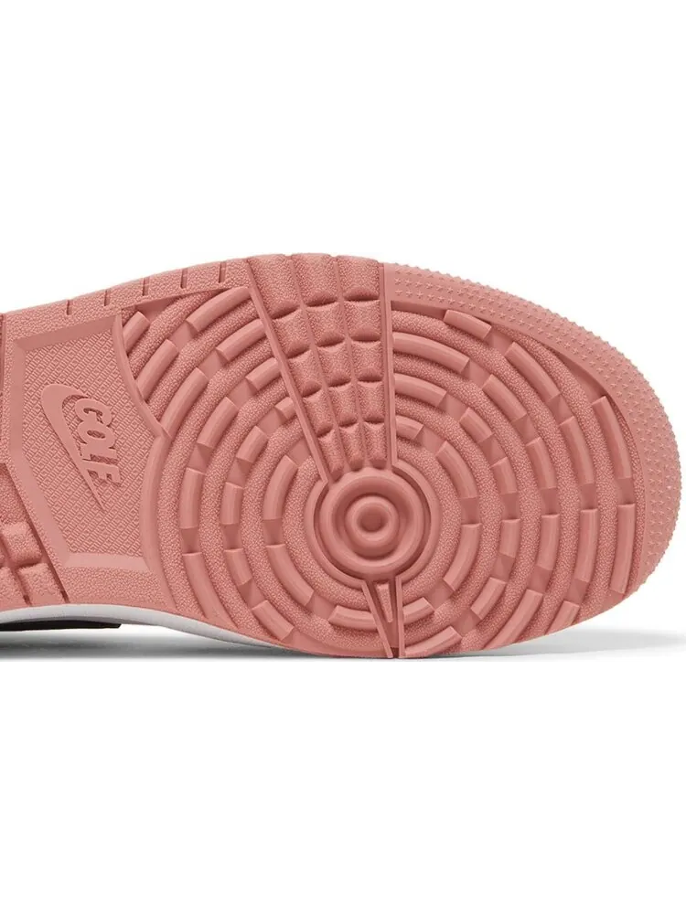 Бутсы Air Jordan 1 Low Golf Rust Pink — изображение 5 из 8, белый