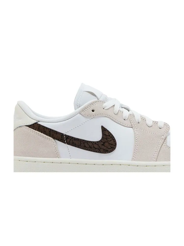 Бутсы Air Jordan Air Jordan 1 Low Golf 'Light Orewood Elephant' — изображение 3 из 9