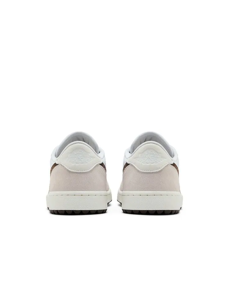 Бутсы Air Jordan Air Jordan 1 Low Golf 'Light Orewood Elephant' — изображение 7 из 9