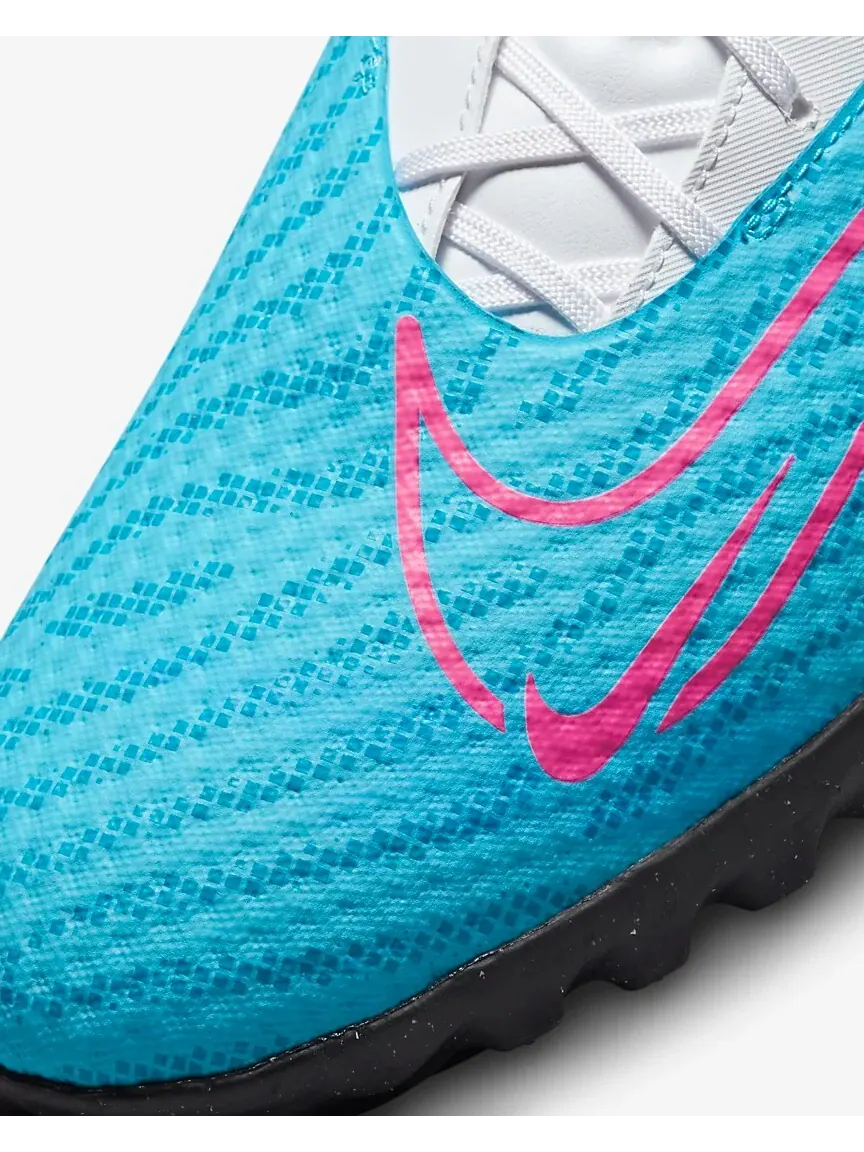 Футбольные кроссовки Nike Phantom GX Academy TF — изображение 7 из 8, белый/голубой