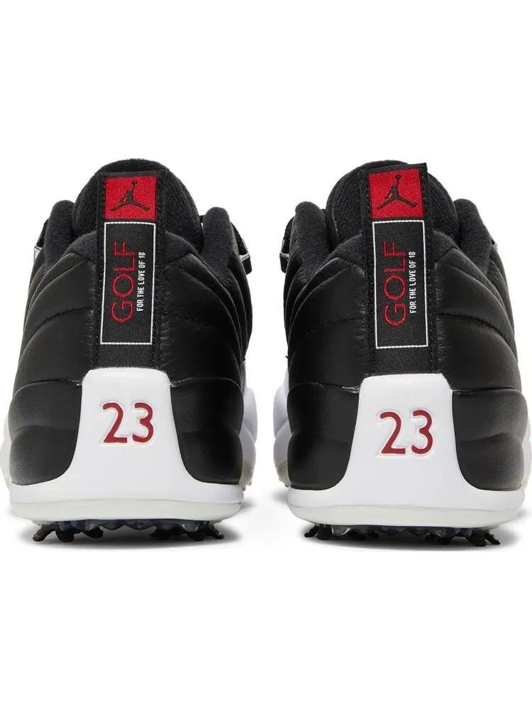 Бутсы Air Jordan 12 Low Golf Playoffs — изображение 6 из 8, черный