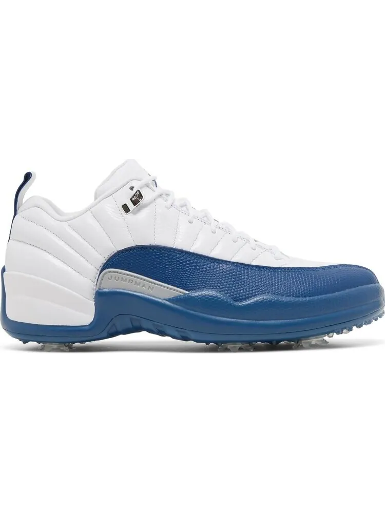 Бутсы Air Jordan 12 Low Golf French Blue — изображение 1 из 8, белый