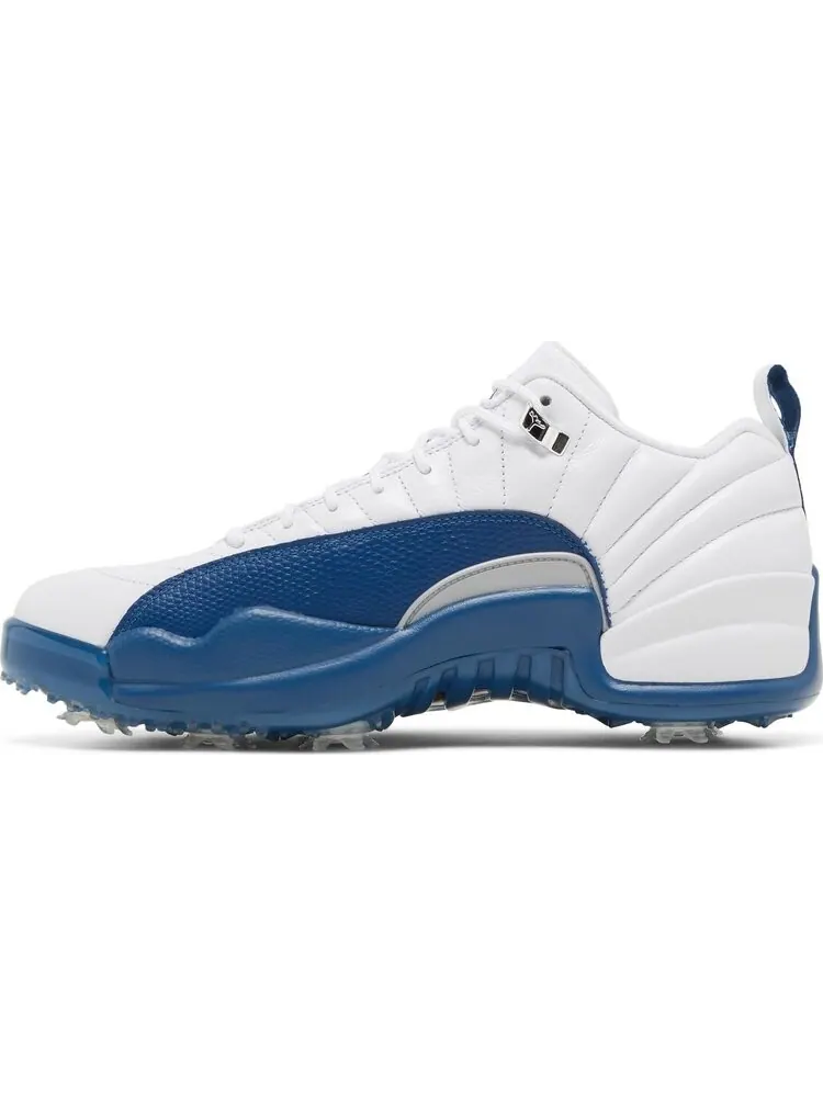 Бутсы Air Jordan 12 Low Golf French Blue — изображение 3 из 8, белый