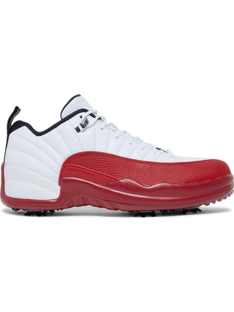Бутсы Air Jordan 12 Low Golf Cherry — изображение 1 из 8, белый