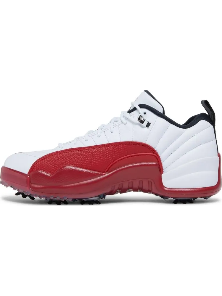 Бутсы Air Jordan 12 Low Golf Cherry — изображение 3 из 8, белый