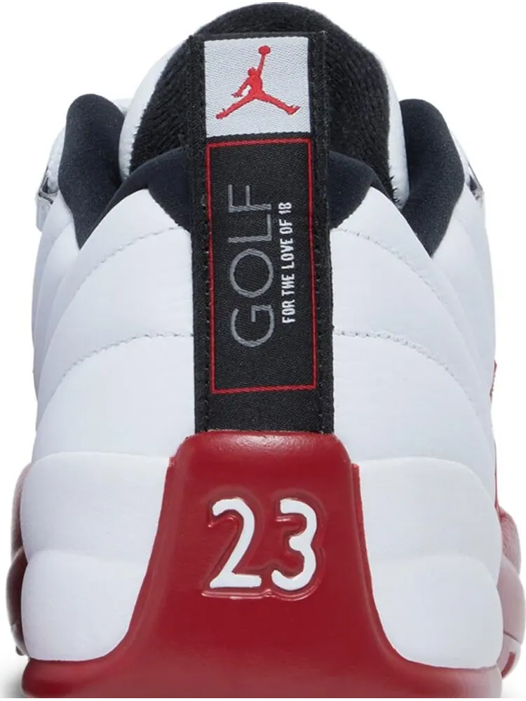 Бутсы Air Jordan 12 Low Golf Cherry — изображение 7 из 8, белый