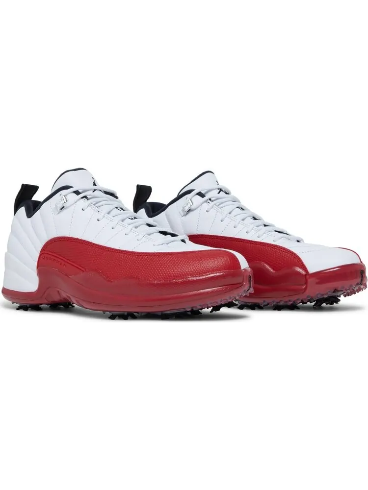 Бутсы Air Jordan 12 Low Golf Cherry — изображение 8 из 8, белый