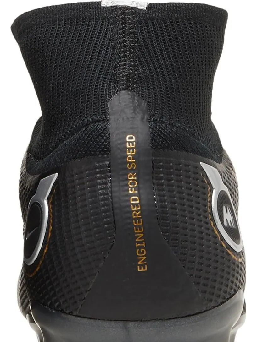 Бутсы Nike Mercurial Superfly 8 Elite FG 'Black Cave Stone' — изображение 7 из 8, черный
