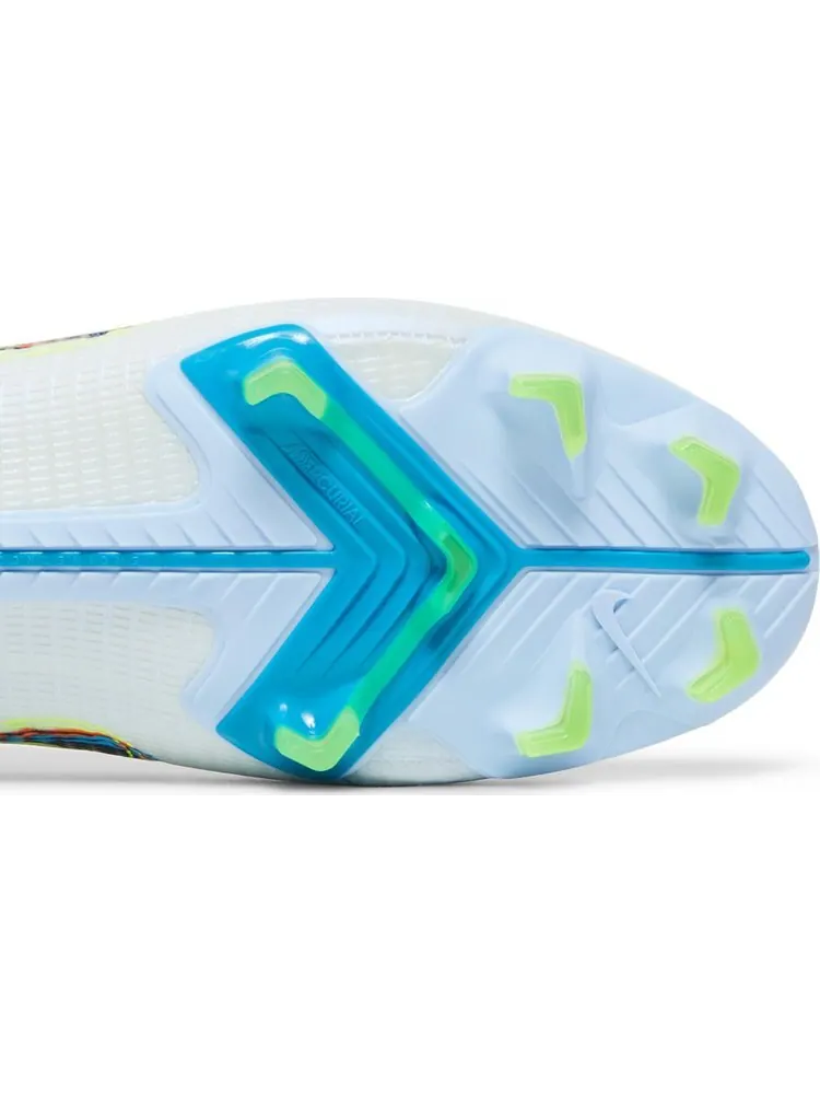 Бутсы Nike Mercurial Vapor 14 Pro FG 'Grey Light Marine' — изображение 5 из 8, серый