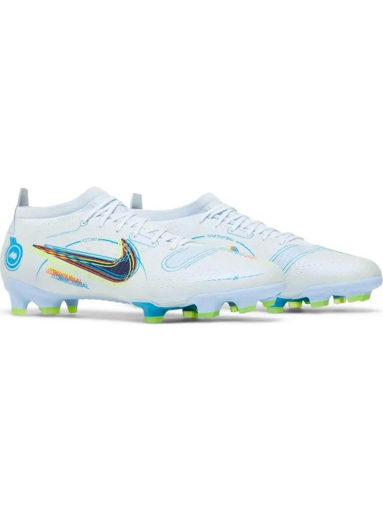 Бутсы Nike Mercurial Vapor 14 Pro FG 'Grey Light Marine' — изображение 8 из 8, серый