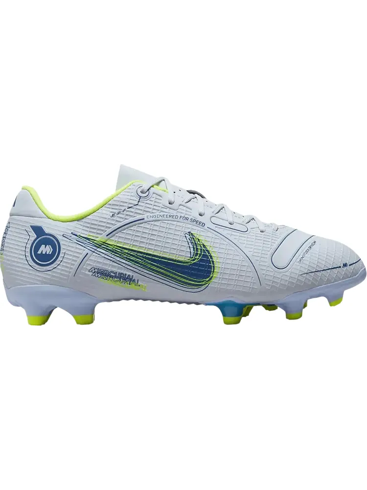 Бутсы Nike Mercurial Vapor 14 Academy MG GS 'Grey Light Marine' — изображение 1 из 1, серый