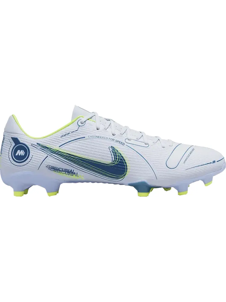 Бутсы Nike Mercurial Vapor 14 Academy MG 'Grey Blackened Blue' — изображение 1 из 1, серый