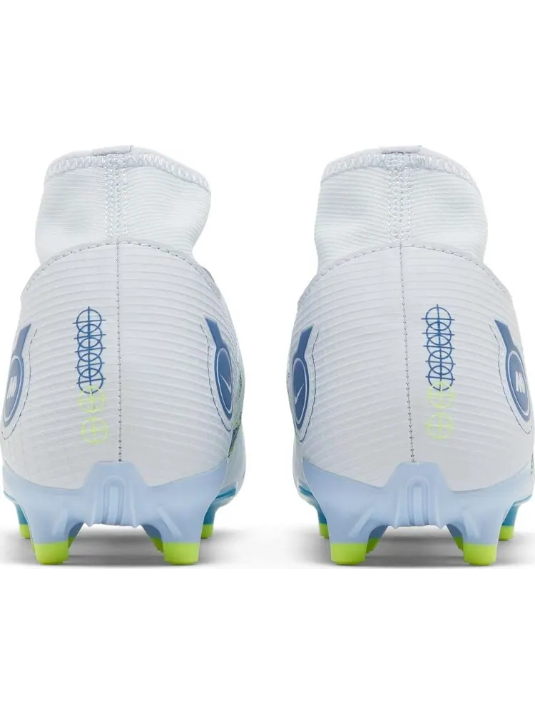 Бутсы Nike Mercurial Superfly 8 Academy MG 'Grey Light Marine' — изображение 6 из 8, серый
