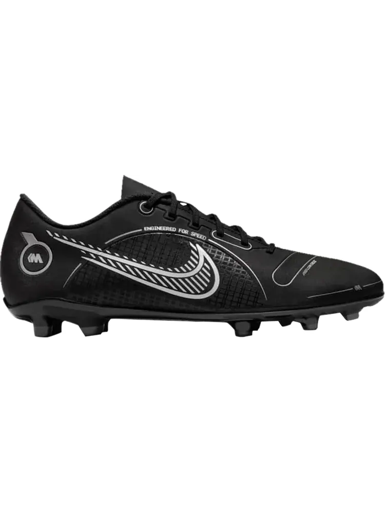 Бутсы Nike Mercurial Vapor 14 Club MG 'Black Metallic Silver' — изображение 1 из 1, черный