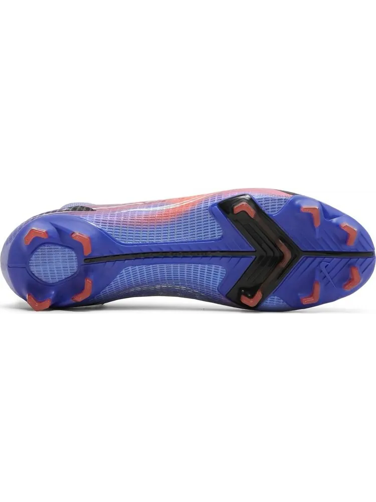 Бутсы Nike Kylian Mbappé x Mercurial Superfly 8 Pro FG 'Flames' — изображение 4 из 8, фиолетовый