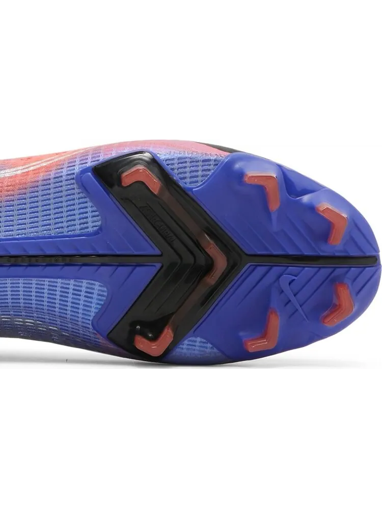 Бутсы Nike Kylian Mbappé x Mercurial Superfly 8 Pro FG 'Flames' — изображение 5 из 8, фиолетовый