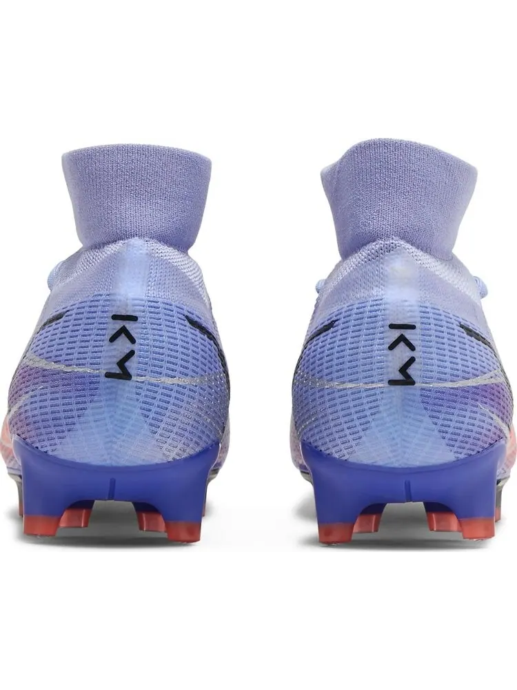 Бутсы Nike Kylian Mbappé x Mercurial Superfly 8 Pro FG 'Flames' — изображение 6 из 8, фиолетовый